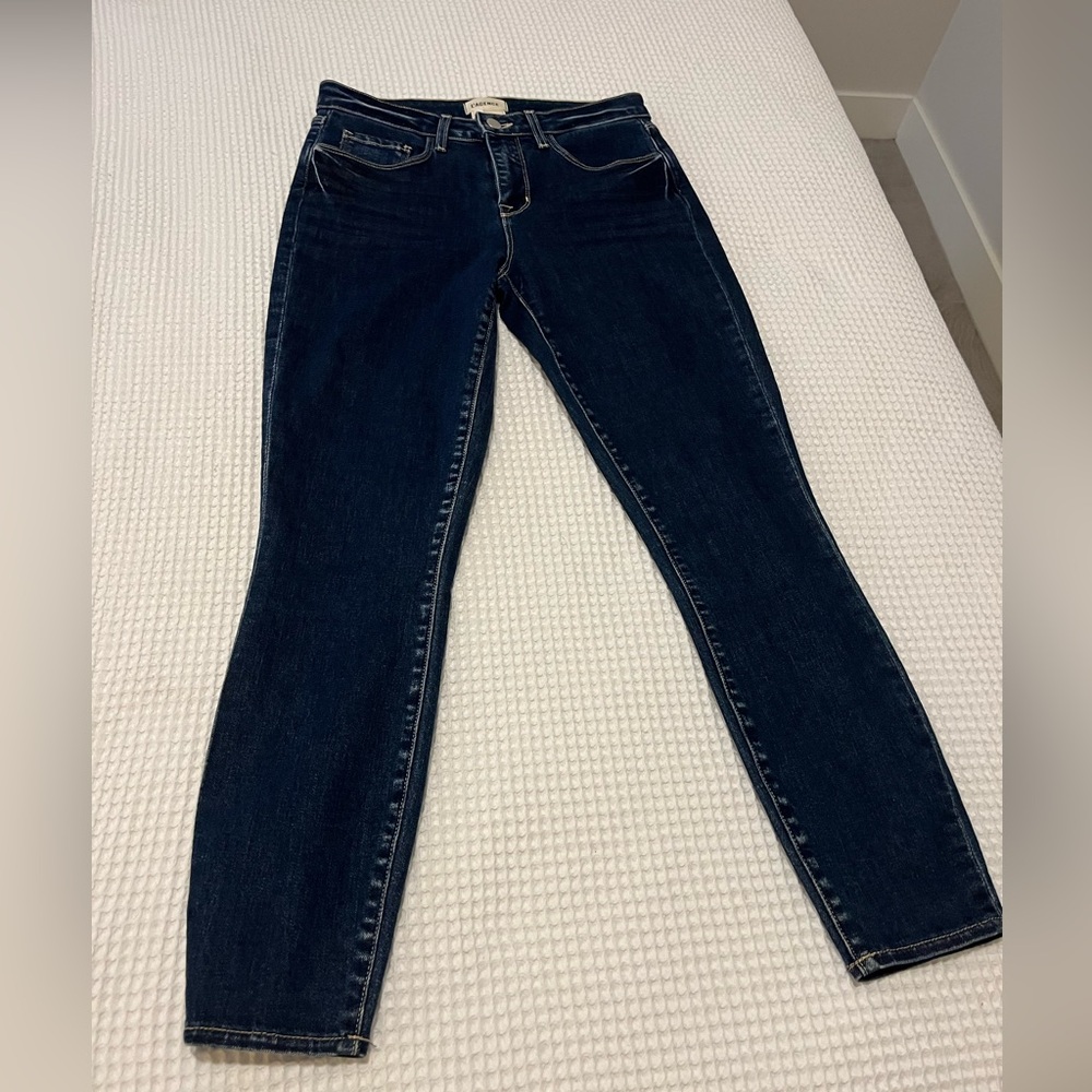 L'AGENCE Dark Blue Skinny Jeans. NWOT. Size 26.